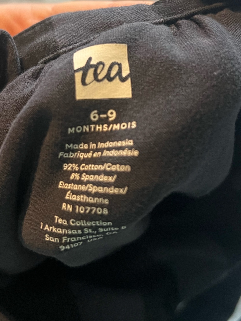 Tea Collection Black & Gray Striped Ruffle Overalls - Picture 3 of 4